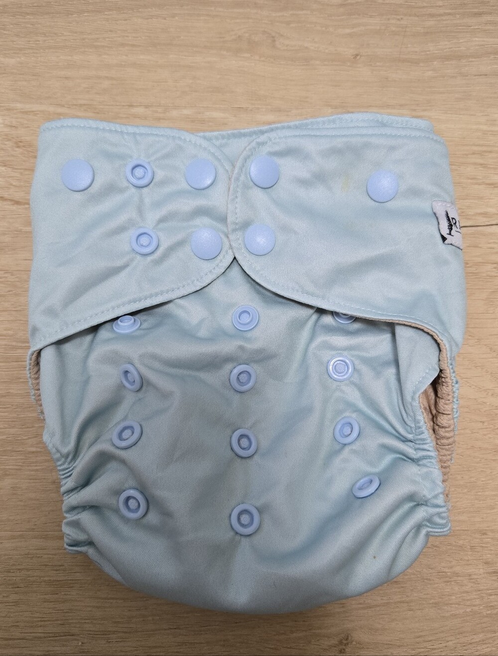 Redwood Cloth Co one size pocket cloth diaper blue